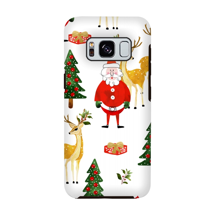 Galaxy S8 StrongFit Always Christmas by Uma Prabhakar Gokhale