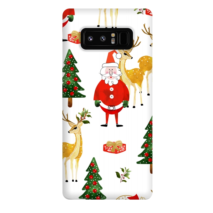 Galaxy Note 8 StrongFit Always Christmas by Uma Prabhakar Gokhale