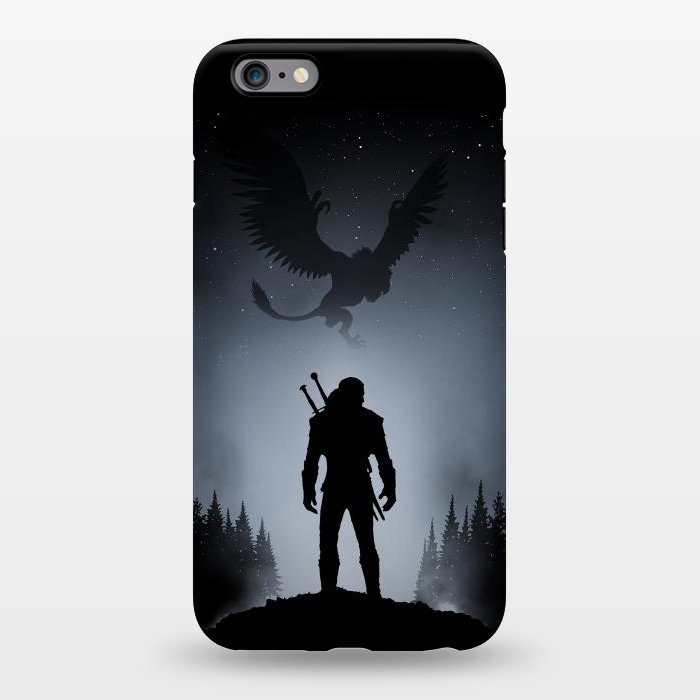 iPhone 6/6s plus StrongFit White Wolf by Denis Orio Ibañez