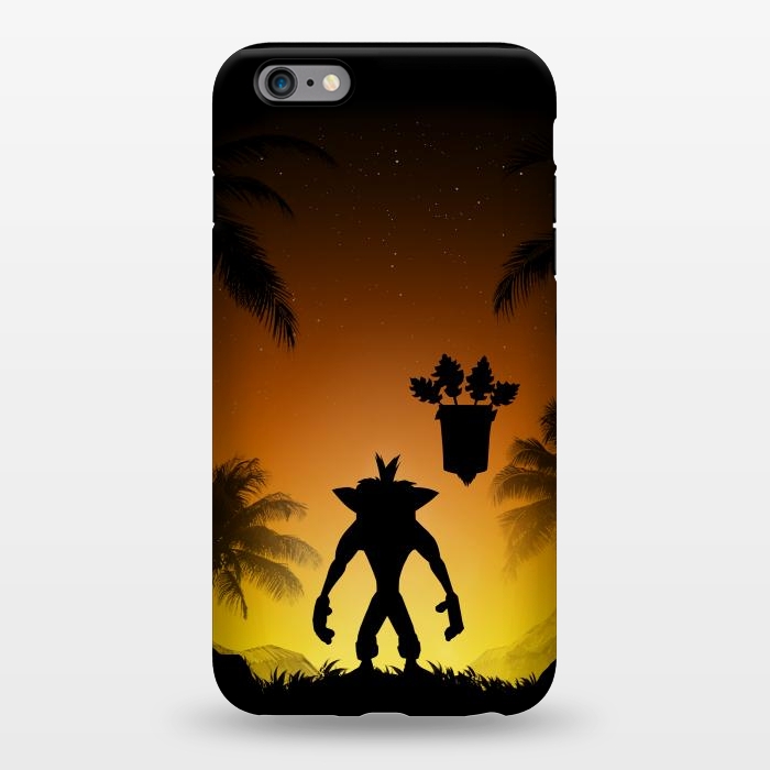 iPhone 6/6s plus StrongFit Protector of the island by Denis Orio Ibañez
