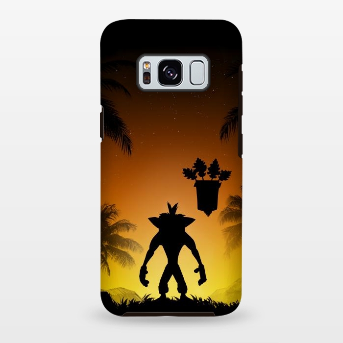 Galaxy S8 plus StrongFit Protector of the island by Denis Orio Ibañez