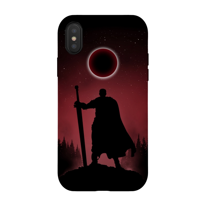 iPhone Xs / X StrongFit Egg of the King by Denis Orio Ibañez