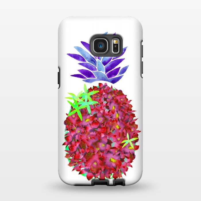 Galaxy S7 EDGE StrongFit Pineapple Punch by Amaya Brydon