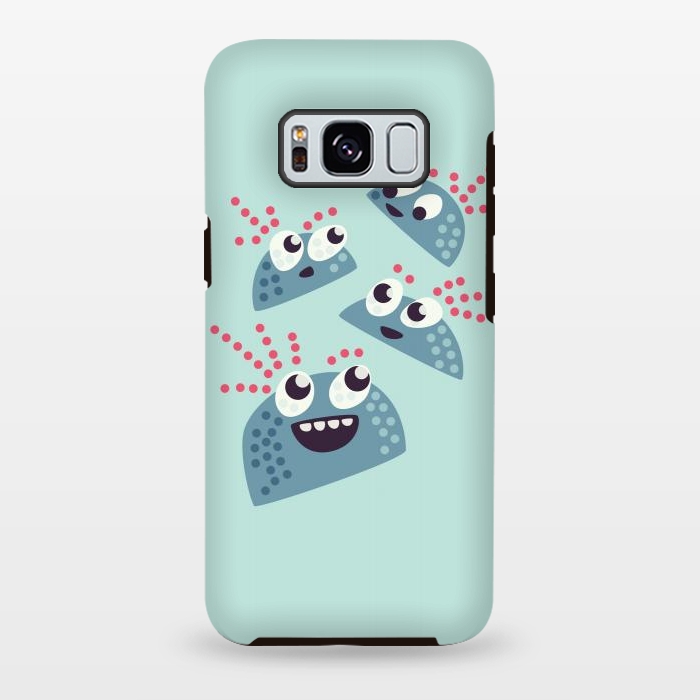 Galaxy S8 plus StrongFit Kawaii Cute Cartoon Candy Friends by Boriana Giormova