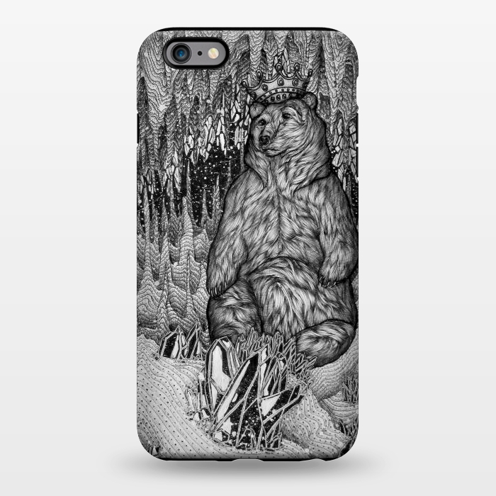 iPhone 6/6s plus StrongFit Cave of the Bear King by ECMazur 