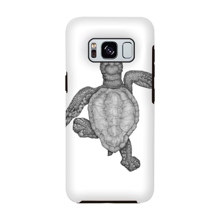 Galaxy S8 StrongFit Baby Sea Turtle by ECMazur 