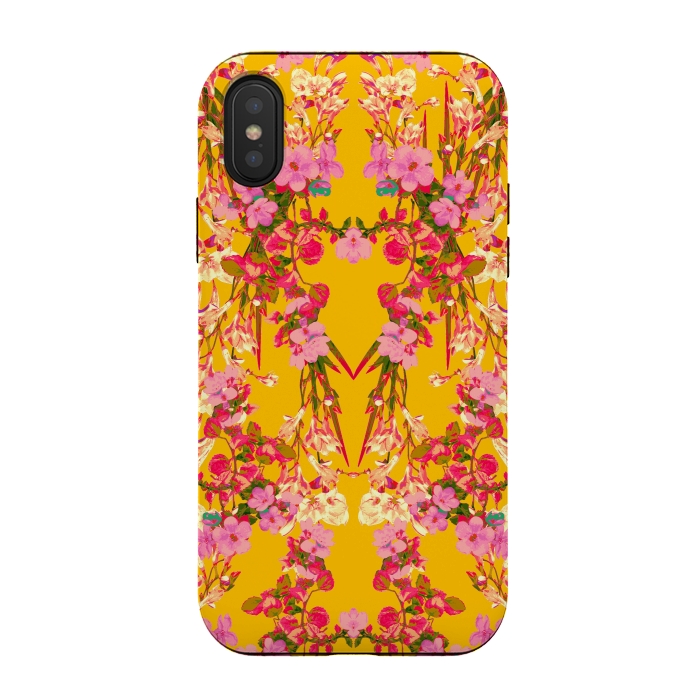 iPhone Xs / X StrongFit Floral Decor by Zala Farah