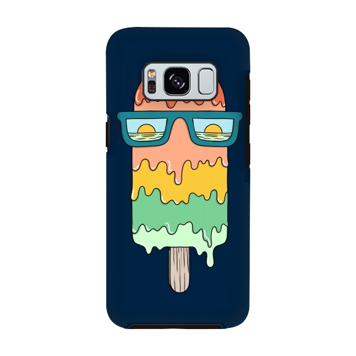 Galaxy S8 StrongFit Hot ice Cream  by Coffee Man