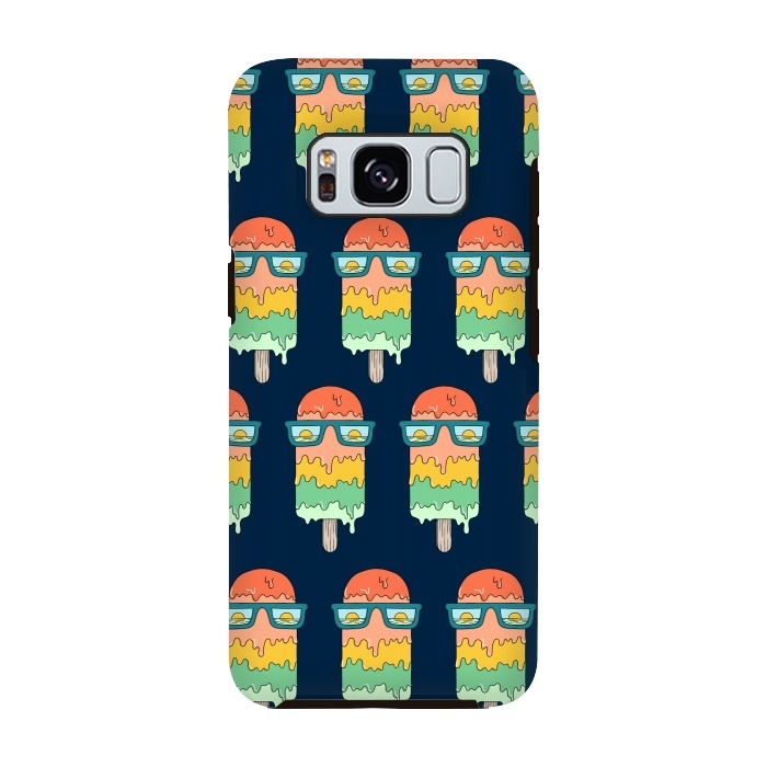 Galaxy S8 StrongFit Hot Ice Cream pattern by Coffee Man