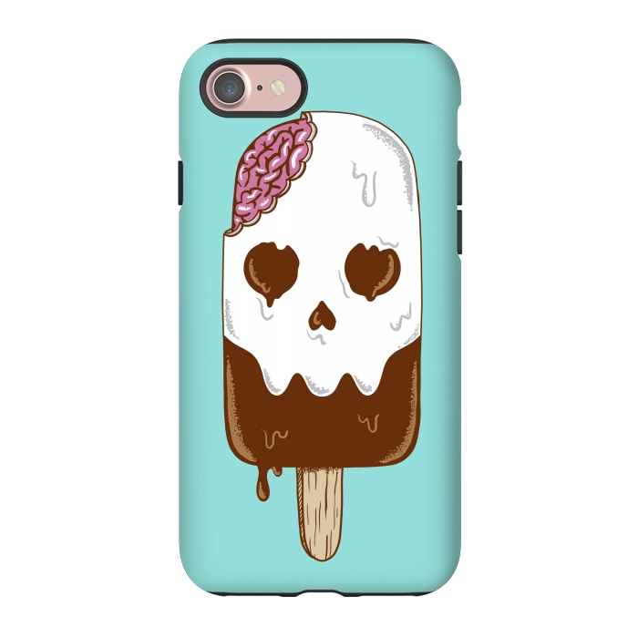 iPhone 7 StrongFit Skull Ice Cream by Coffee Man