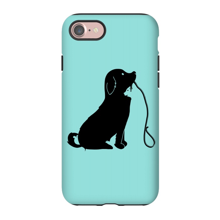 iPhone 7 StrongFit Animals green by Coffee Man