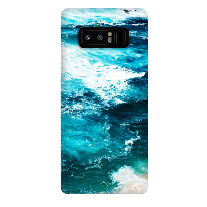 Galaxy Note 8 StrongFit Sea Foam by Uma Prabhakar Gokhale