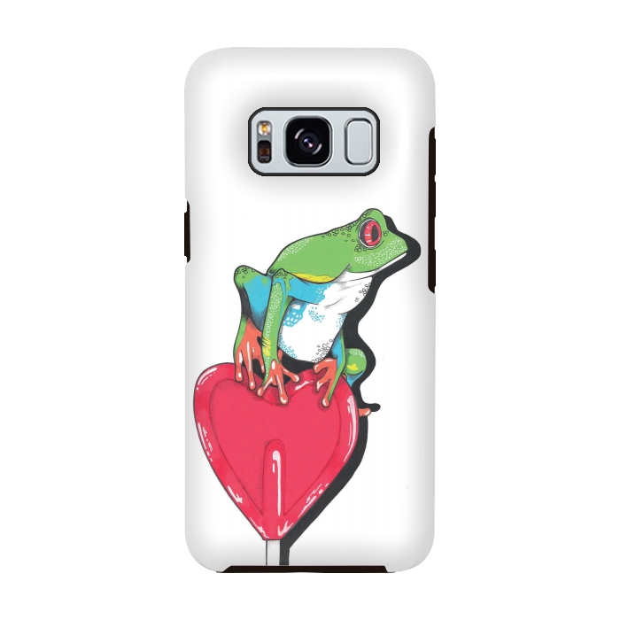 Galaxy S8 StrongFit You frog my life by Varo Lojo