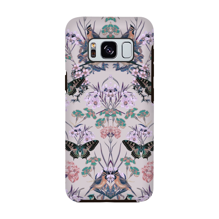 Galaxy S8 StrongFit Floral Fantasy Flip by Zala Farah