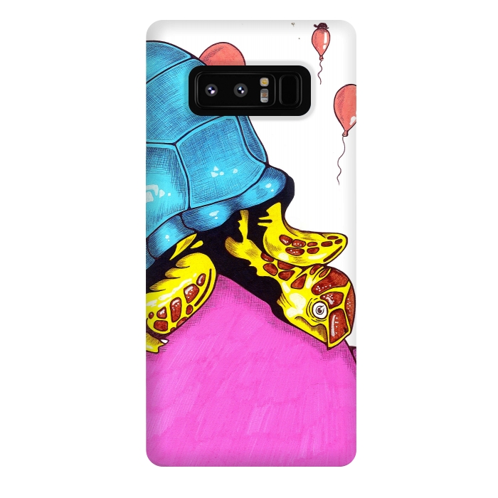 Galaxy Note 8 StrongFit Turtle Party by Varo Lojo