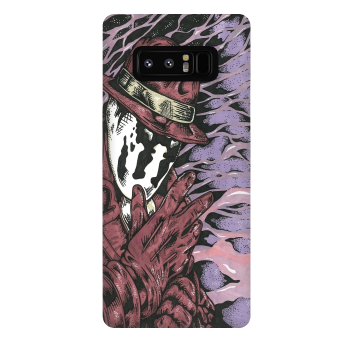 Galaxy Note 8 StrongFit Wachmen Rorschach by Varo Lojo