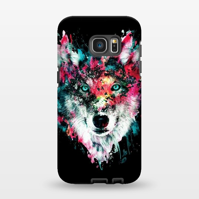Galaxy S7 EDGE StrongFit Wolf by Riza Peker