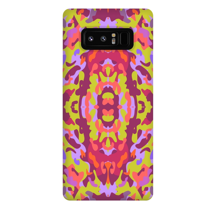 Galaxy Note 8 StrongFit Colorful pattern by Dhruv Narelia
