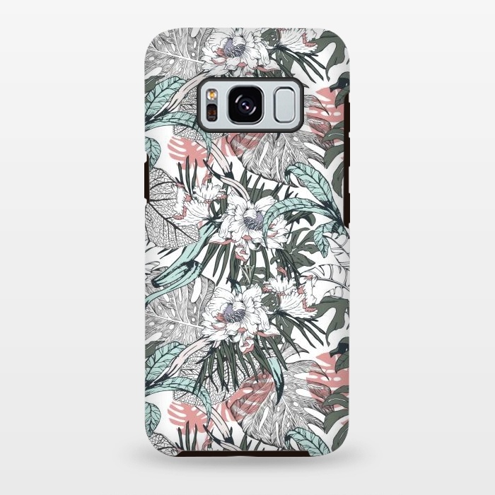 Galaxy S8 plus StrongFit Tropical wild jungle paradise by Mmartabc