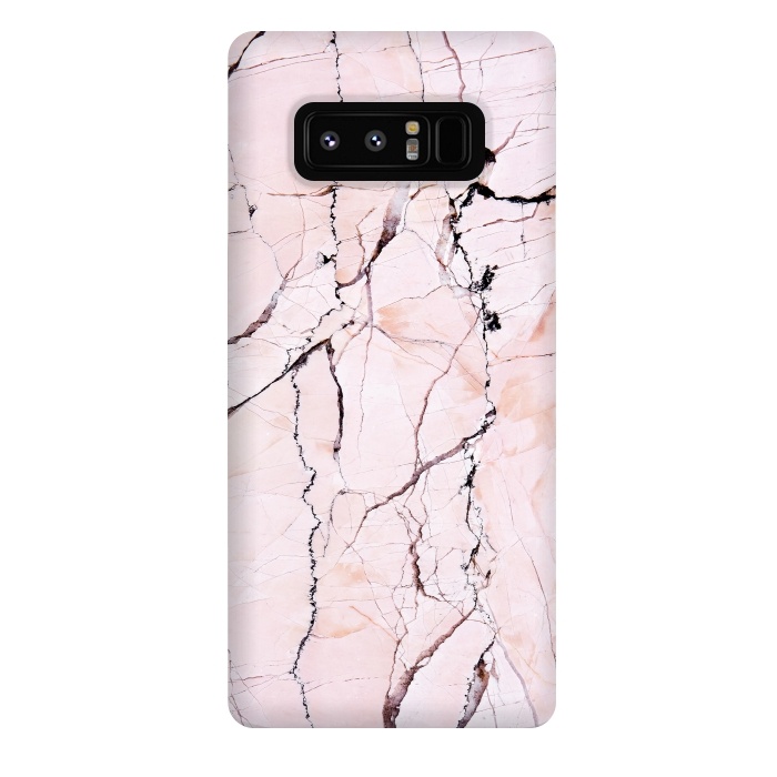 Galaxy Note 8 StrongFit Pink texture marble by Mmartabc