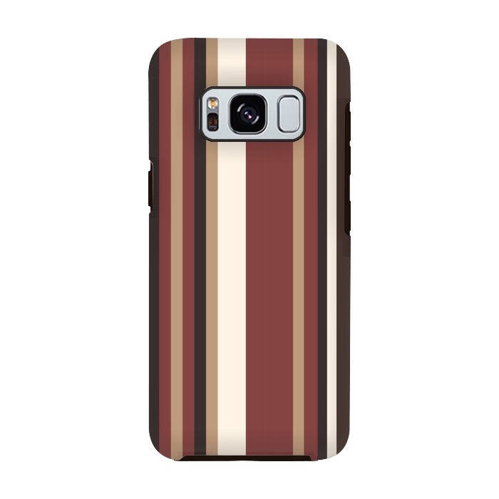 Galaxy S8 StrongFit Vertical Stripes by Dhruv Narelia