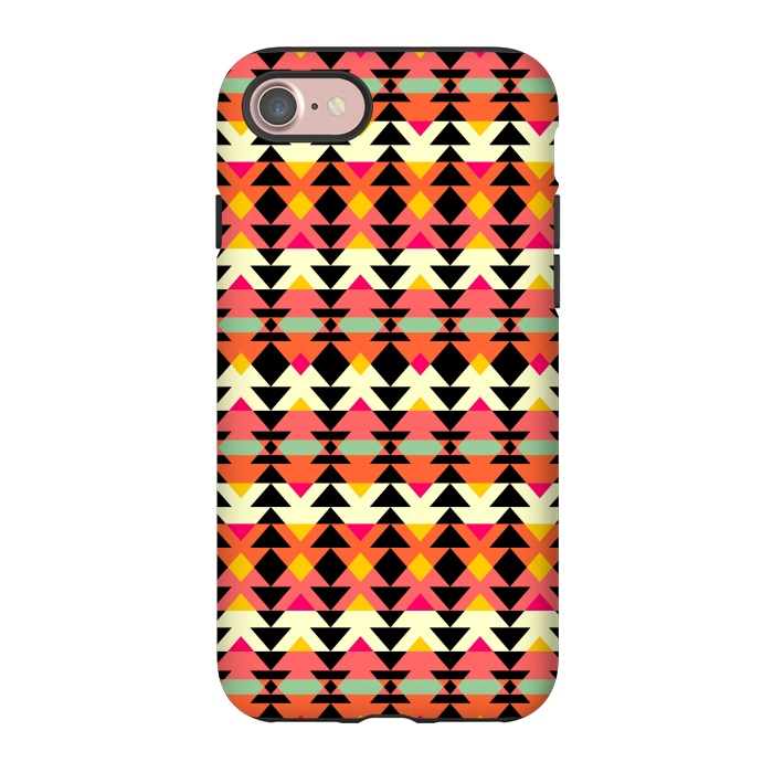 iPhone 7 StrongFit Aztec Geometrical Pattern by Dhruv Narelia