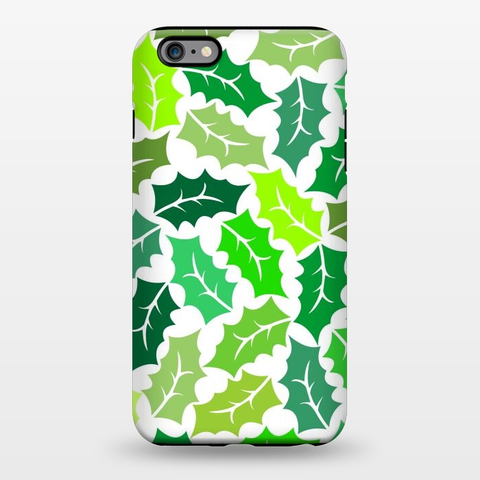 iPhone 6/6s plus StrongFit Green Leaves Pattern by Dhruv Narelia