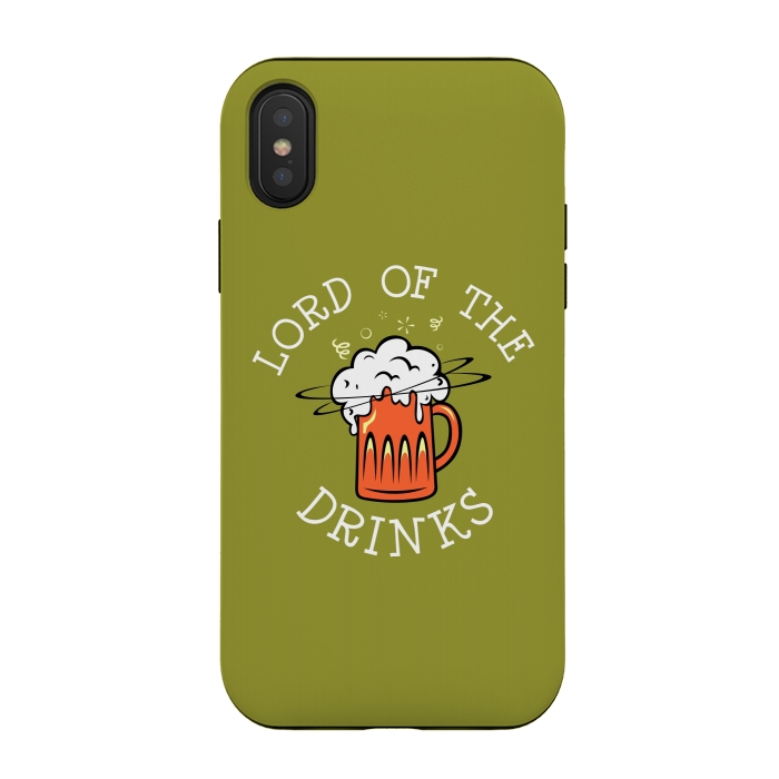 iPhone Xs / X StrongFit Lord Of The Drinks by Dhruv Narelia