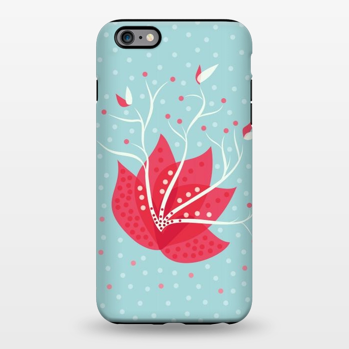 iPhone 6/6s plus StrongFit Exotic Pink Winter Flower by Boriana Giormova