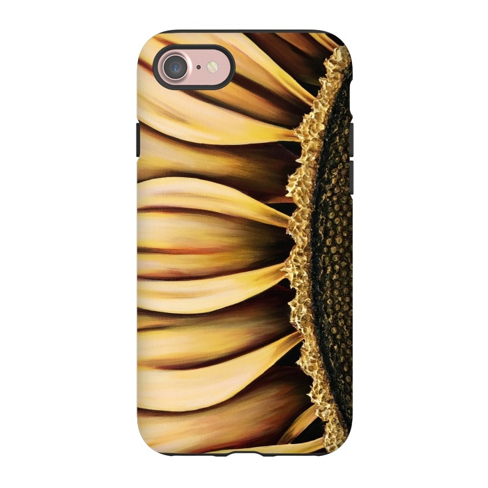 iPhone 7 StrongFit Sunflower by Denise Cassidy Wood