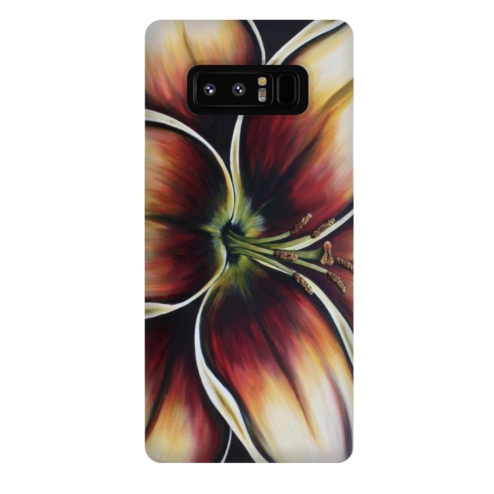 Galaxy Note 8 StrongFit Sunset Lily by Denise Cassidy Wood