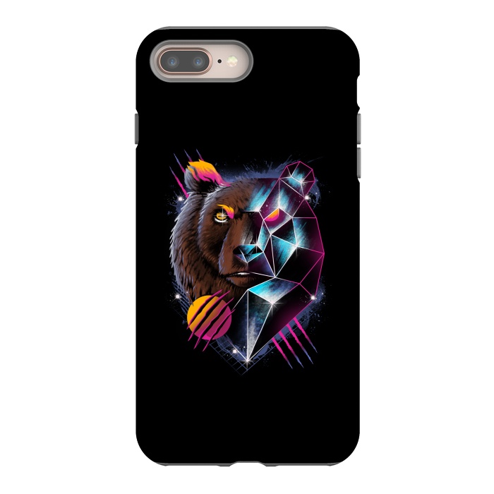 iPhone 7 plus StrongFit Rad Bear by Vincent Patrick Trinidad