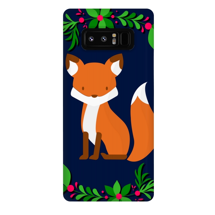 Galaxy Note 8 StrongFit fox pattern by MALLIKA