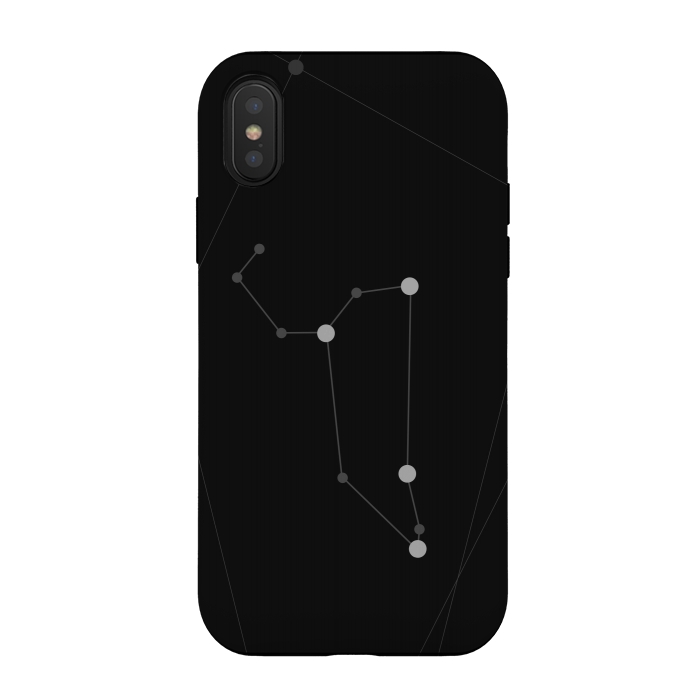 iPhone Xs / X StrongFit Leo Zodiac Sign by Dellán