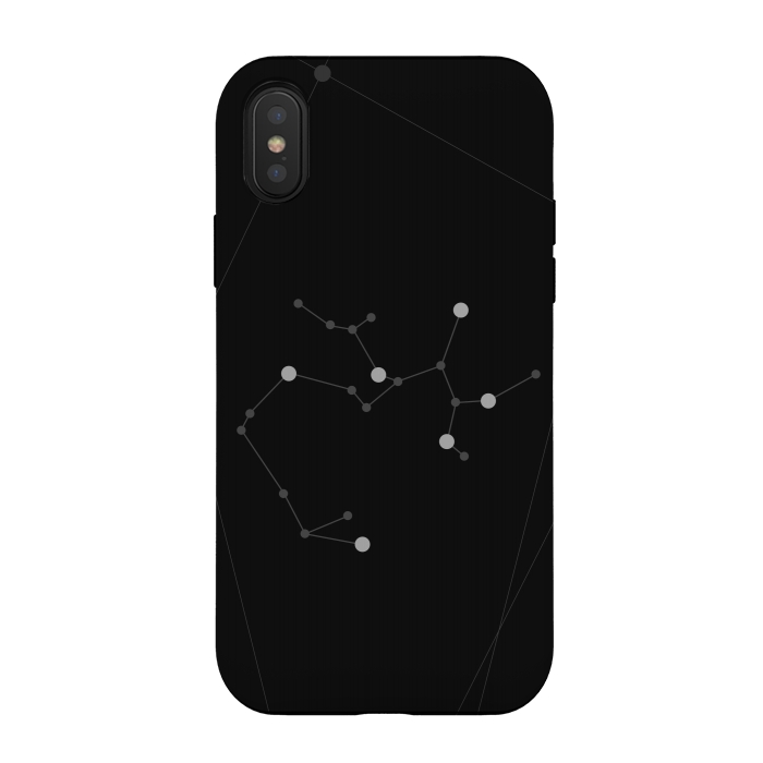 iPhone Xs / X StrongFit Sagittarius Zodiac Sign by Dellán