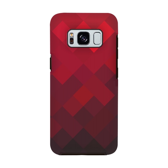Galaxy S8 StrongFit Red Underground by Sitchko