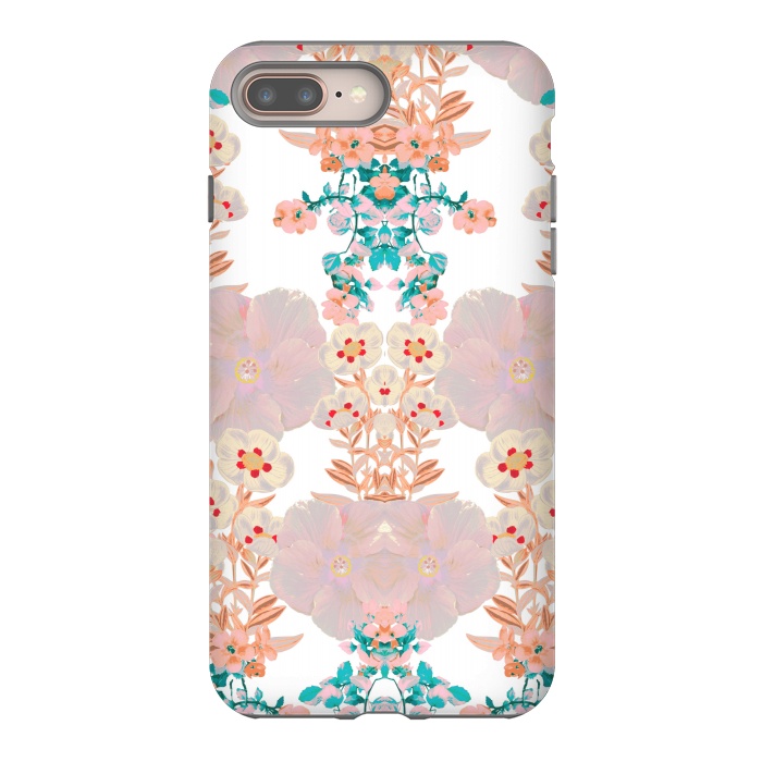 iPhone 7 plus StrongFit Floral Luxury by Zala Farah