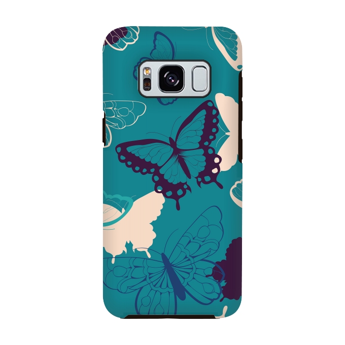 Galaxy S8 StrongFit Butterfly Garden 003 by Jelena Obradovic