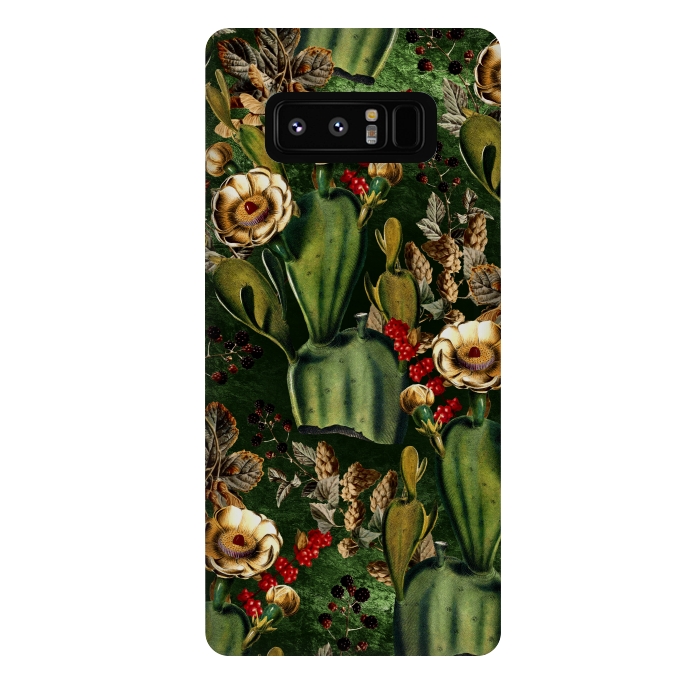 Galaxy Note 8 StrongFit Desert Garden by Burcu Korkmazyurek
