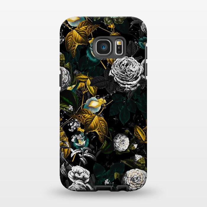 Galaxy S7 EDGE StrongFit EXOTIC GARDEN - NIGHT by Burcu Korkmazyurek