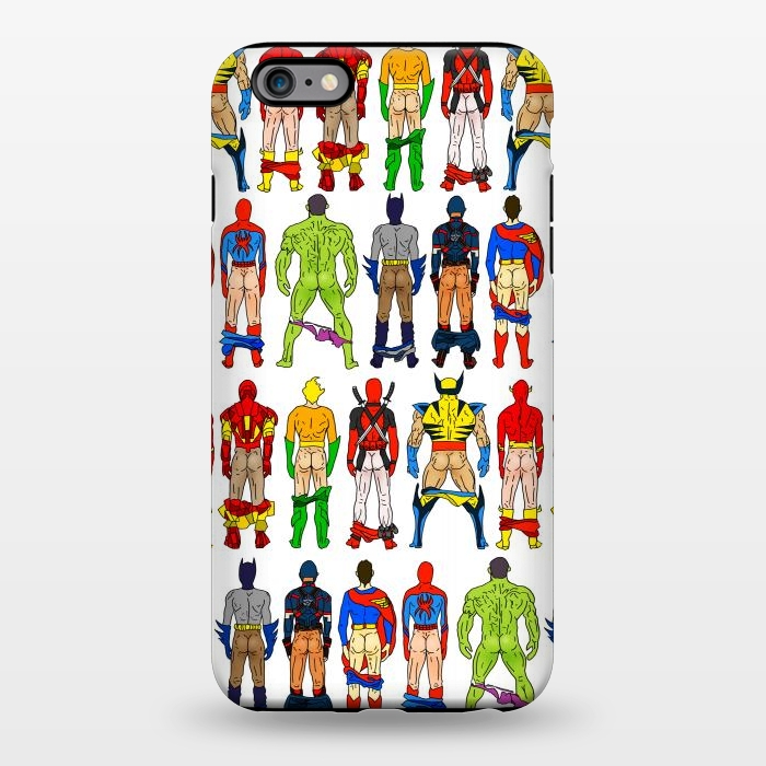 iPhone 6/6s plus StrongFit Superhero Butts by Notsniw