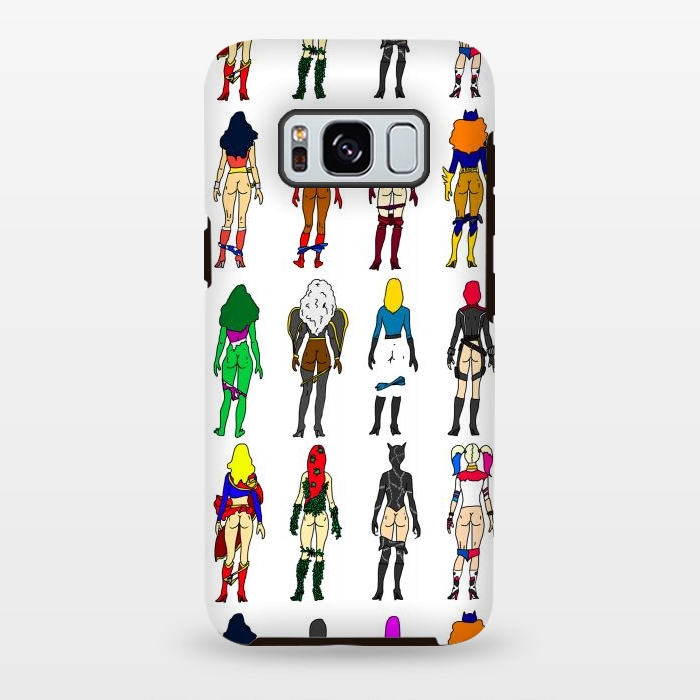 Galaxy S8 plus StrongFit Superhero Butts - Girls by Notsniw