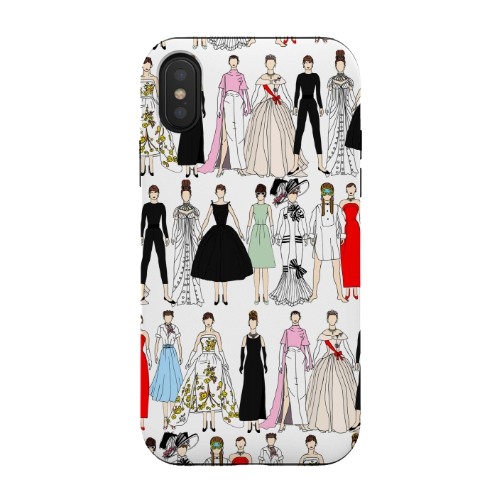 iPhone Xs / X StrongFit Audrey Hepburn by Notsniw