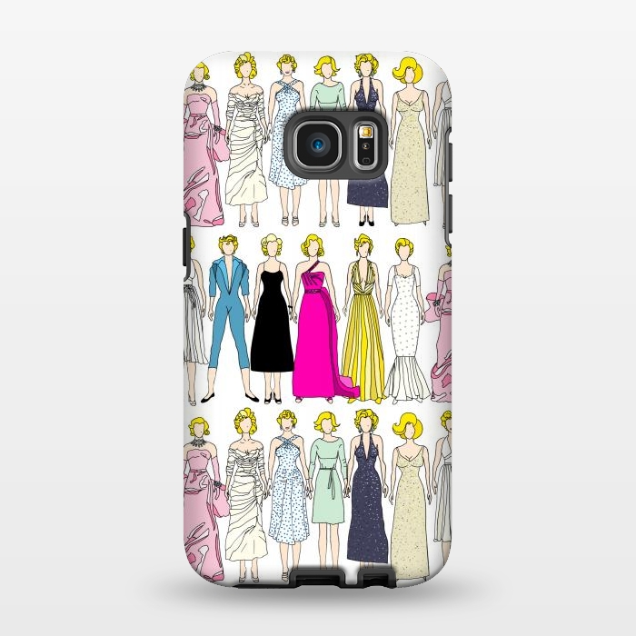 Galaxy S7 EDGE StrongFit Marilyn Monroe by Notsniw