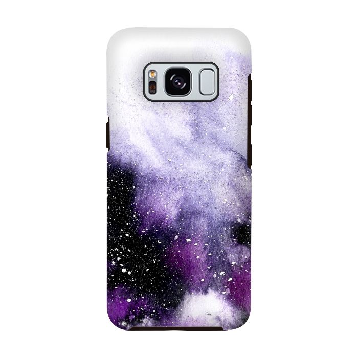 Galaxy S8 StrongFit Oceanic VIolet by Amaya Brydon