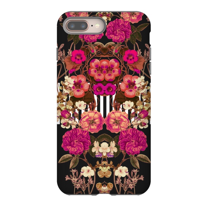 iPhone 7 plus StrongFit Floral Crossings by Zala Farah