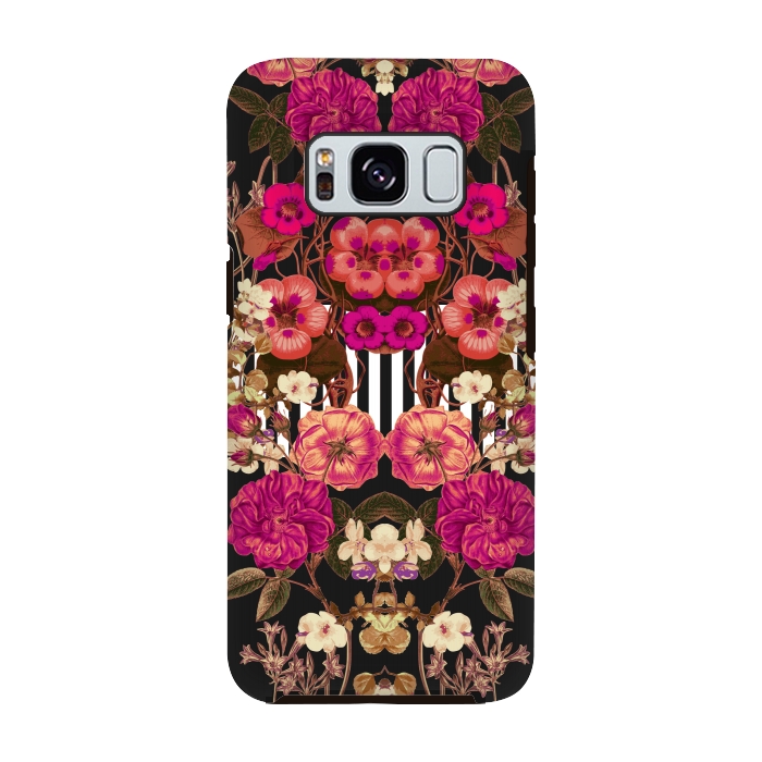 Galaxy S8 StrongFit Floral Crossings by Zala Farah