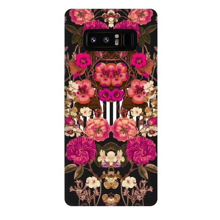 Galaxy Note 8 StrongFit Floral Crossings by Zala Farah