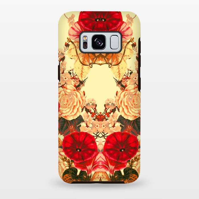 Galaxy S8 plus StrongFit Floret Symmetry by Zala Farah