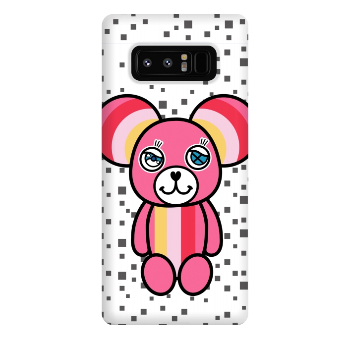 Galaxy Note 8 StrongFit CUTIE BEAR by Michael Cheung